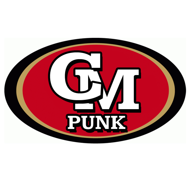 San Francisco 49ers CM Punk Logo DIY iron on transfer (heat transfer)